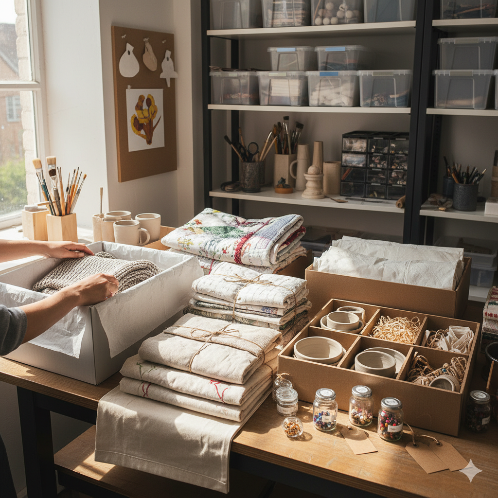 Packing & Storing Your Handmade Works